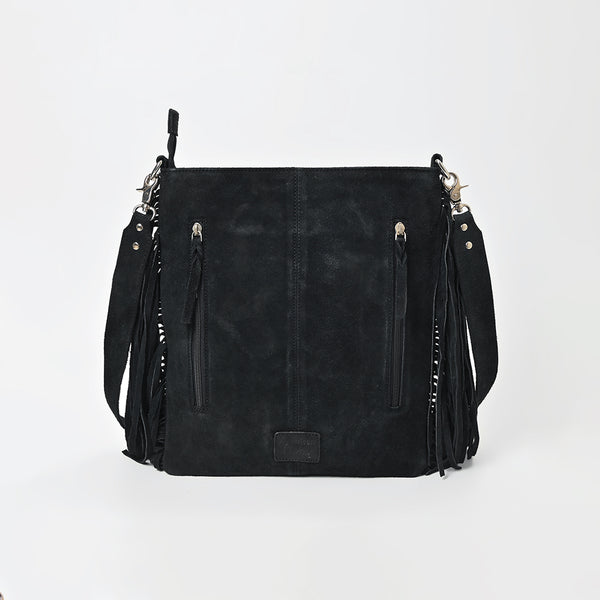 ADBGM867 Large Crossbody Hair on Genuine Leather Women Bag