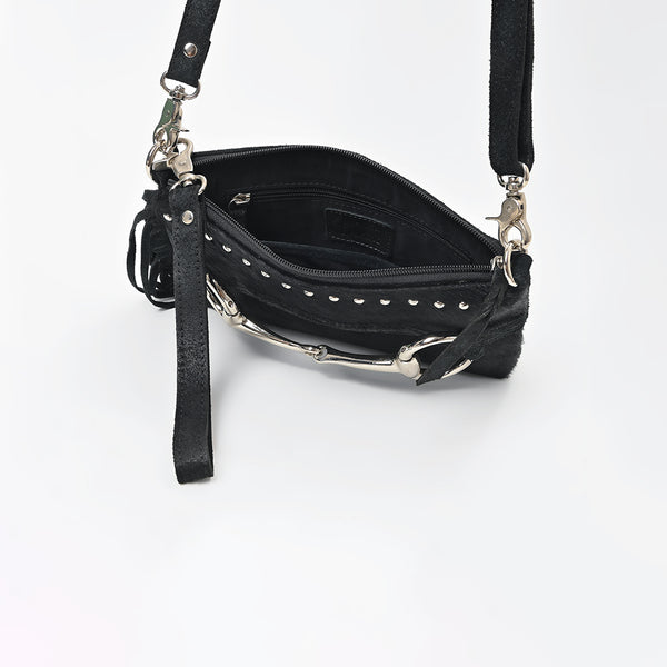 ADBGM868 Clutch Hair-on Genuine Leather Women Bag