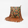 ADBGM888 American Darling Leather Patchwork Fringe Shoulder Bag