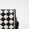 ADBGM908 American Darling Genuine Leather Checkered Crossbody Bag