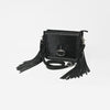 ADBGM967 American Darling Hair On Hide Leather Fringe Crossbody Bag