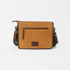 ADBGM980 American Darling Suede & Leather Fringe Crossbody Bag