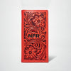 Official PRCA & NFR Licensed Collection®️ Classic Western Red Tooled Rodeo Wallet