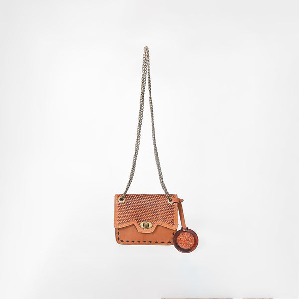 ADBGZ968 American Darling Genuine Leather Hand Tooled Crossbody