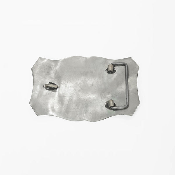 ADBKV107 American Darling German Silver Horseshoe Western Belt Buckle