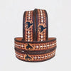 Official PRCA & NFR Licensed Collection®️ Bucking Bronco Genuine Leather Belt