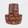 Official PRCA & NFR Licensed Collection®️ Bronc Rider Genuine Leather Belt