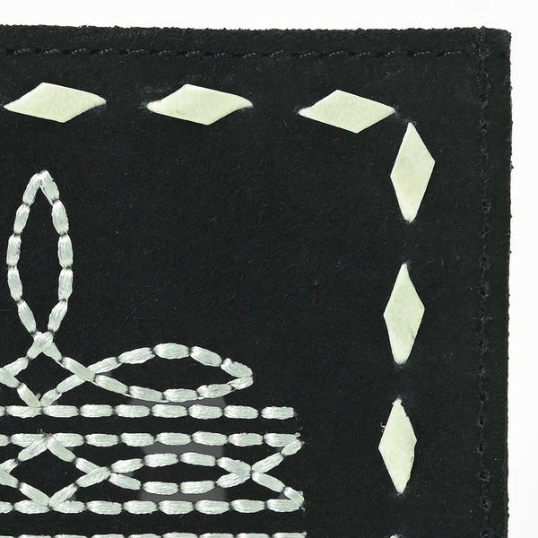 ADCCG110 American Darling Western Embroidered Genuine Leather Card Holder