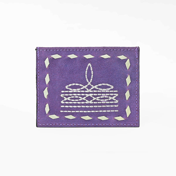 ADCCG110 American Darling Western Embroidered Genuine Leather Card Holder
