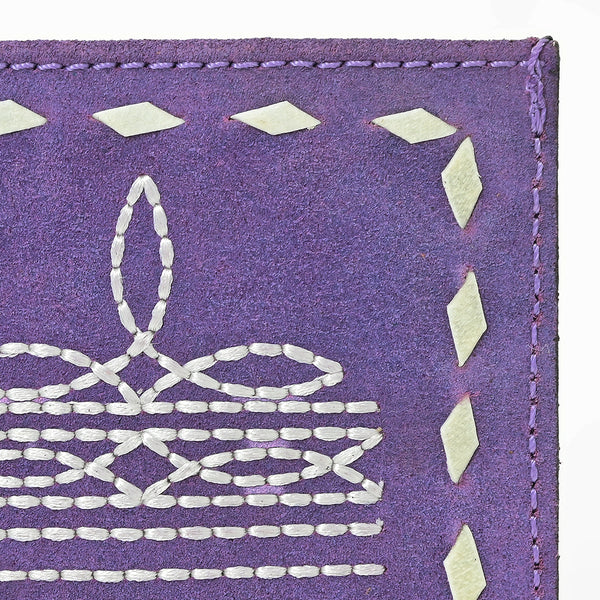 ADCCG110 American Darling Western Embroidered Genuine Leather Card Holder