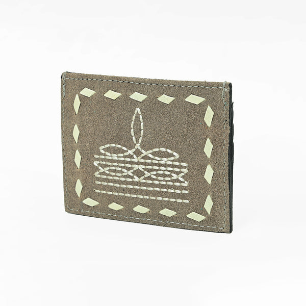 ADCCG110 American Darling Western Embroidered Genuine Leather Card Holder
