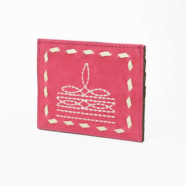 ADCCG110 American Darling Western Embroidered Genuine Leather Card Holder