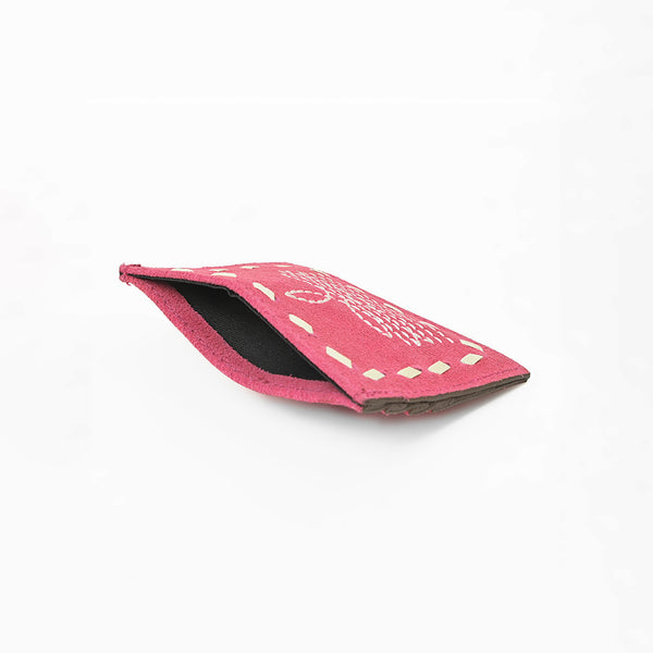ADCCG110 American Darling Western Embroidered Genuine Leather Card Holder