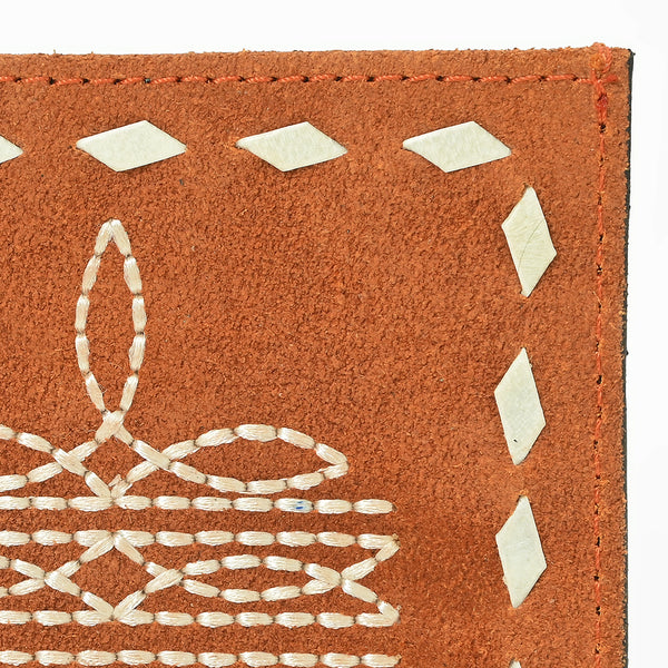ADCCG110 American Darling Western Embroidered Genuine Leather Card Holder
