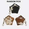 ADCHA128 American Darling Genuine Hair-On Star-Shaped Coin Purse Keychain