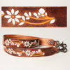 LC-ADSTZ105 Hand Tooled Genuine Leather Handle Strap