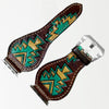 ADWAR155 American Darling Hand Tooled Leather Smart Watch Strap