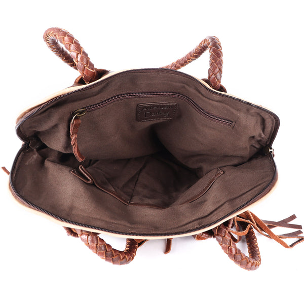 LC-ADBGM333 Tote Genuine Western Leather Women Bag