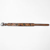 BER155-Western leather Dog Collar