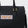 Official PRCA & NFR Licensed Collection®️ Black Genuine Leather Speedy Bag