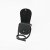 Official PRCA & NFR Licensed Collection® Black Pebble Leather Card Embellished Crossbody Bag