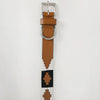 BEG103-Western Leather Dog Collar