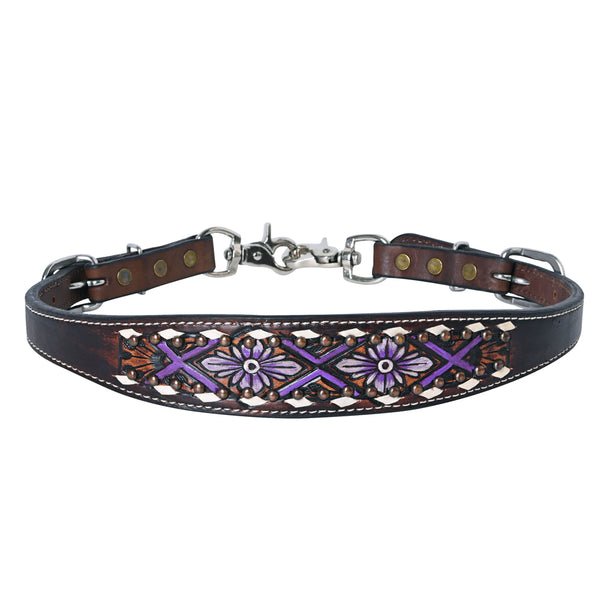 BER168-Western Leather Wither Straps