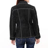 ADJKTLTR018 American Darling Genuine Leather Studded Western Button Down Jacket