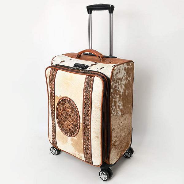 ADBG1575 American Darling Western Genuine Leather Travel Case with Hand-Tooled Detailing and Premium Craftsmanship