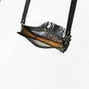 Official PRCA & NFR Licensed Collection® Floral Hand Tooled Leather Frame Clear Stadium Fringe Crossbody Bag