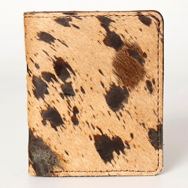 ADBG815 American Darling Handcrafted Leather Card-Holder with Authentic Hair-On Cowhide