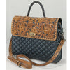 ADBG1800 American Darling Quilted Leather & Tooled Harness Briefcase