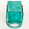 LC-NMBGM134 Cell phone Holder Genuine Western Leather Women Bag