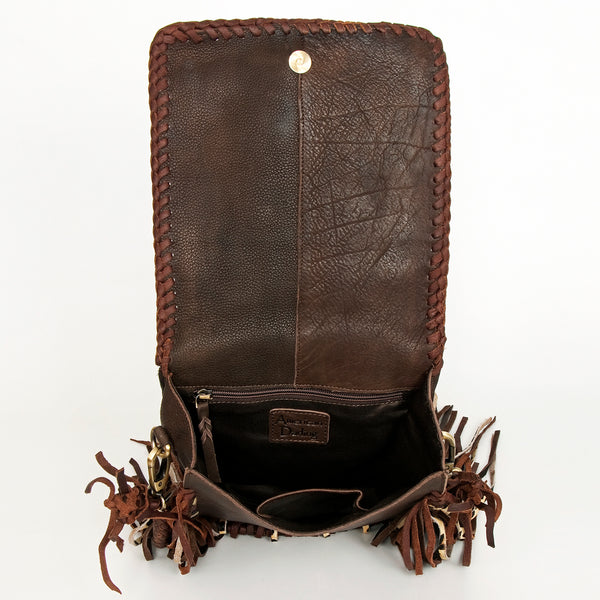 LC-ADBGM265 Messenger Genuine Western Leather Women Bag