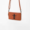 Frontier Rodeo Genuine LeatherBlack Embroidered organizerBag