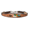 BER180-Western Leather Wither Straps