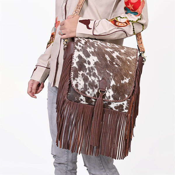 KBG236 Messenger Genuine Leather women bag western Bag