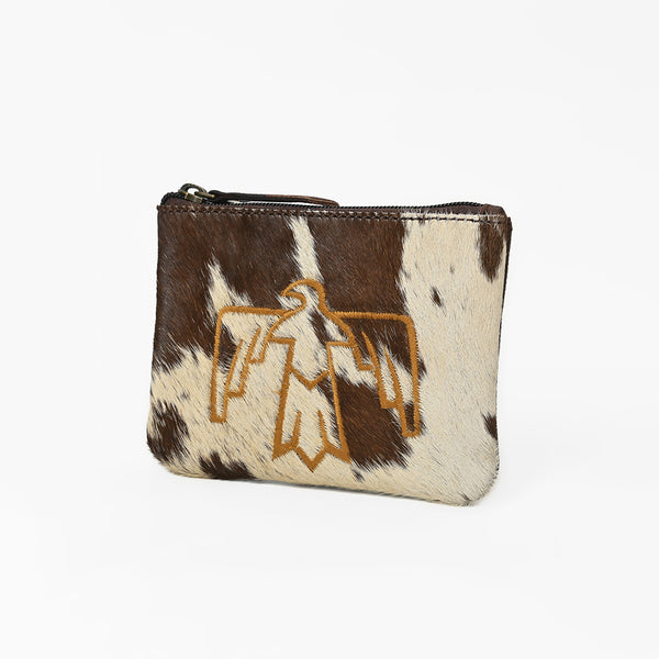KBG254 American Darling Hair on Hide Western Thunderbird Coin Purse