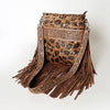 ADBGS192 Large Crossbody Genuine Western Leather Women Bag Pearl