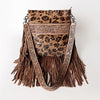 ADBGS192 Large Crossbody Genuine Western Leather Women Bag Pearl