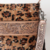 ADBGS192 Large Crossbody Genuine Western Leather Women Bag Pearl