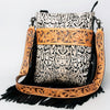 ADBGS192 Large Crossbody Genuine Western Leather Women Bag Pearl