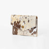 LC-ADBGZ141 Hair-On Cowhide Coin Purse - Western Leather Mini Wallet