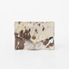 LC-ADBGZ141 Hair-On Cowhide Coin Purse - Western Leather Mini Wallet