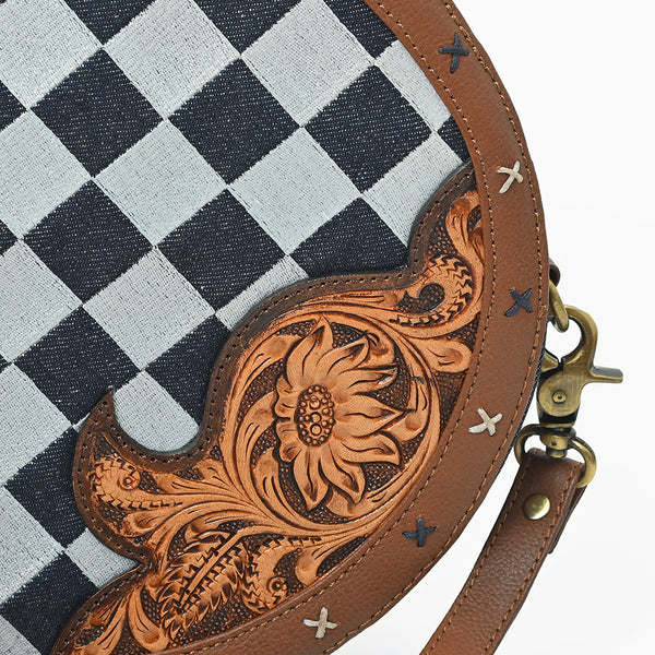 OHA153 Canteen Genuine Western Leather Women Bag
