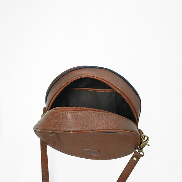 OHA153 Canteen Genuine Western Leather Women Bag