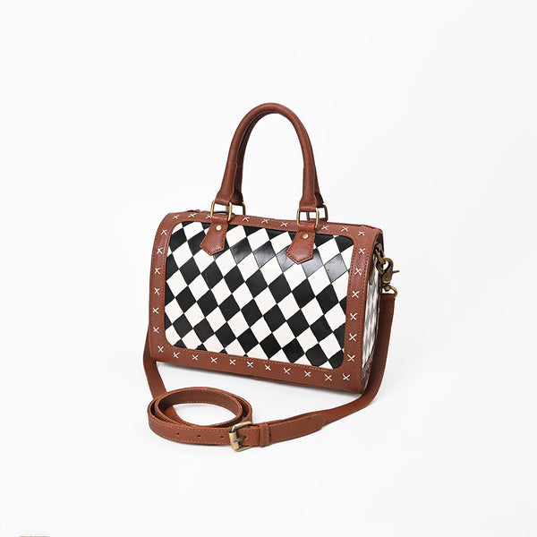 OHA154 Speedy Genuine Western Leather Women Bag