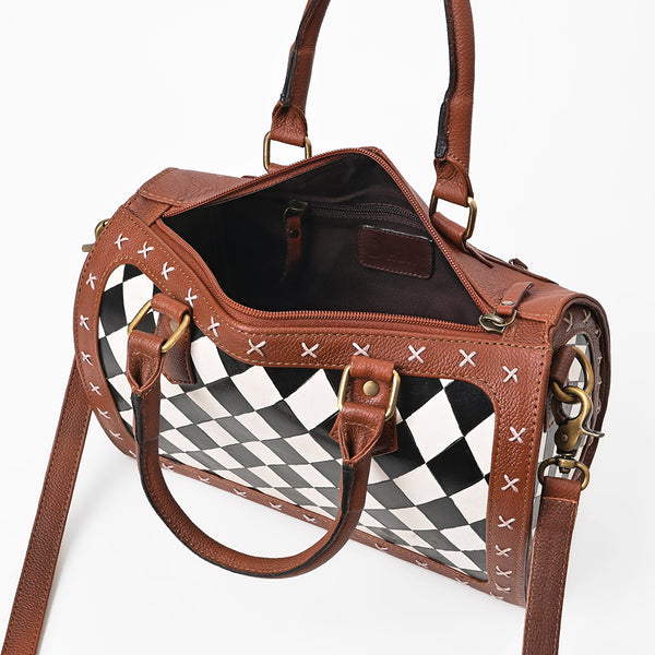 OHA154 Speedy Genuine Western Leather Women Bag