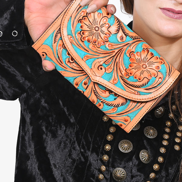 OHG159 Wallet Genuine Leather women bag western Bag