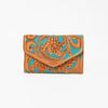 OHG161 WalletHand Tooled Genuine Leather women bag western handbag purse